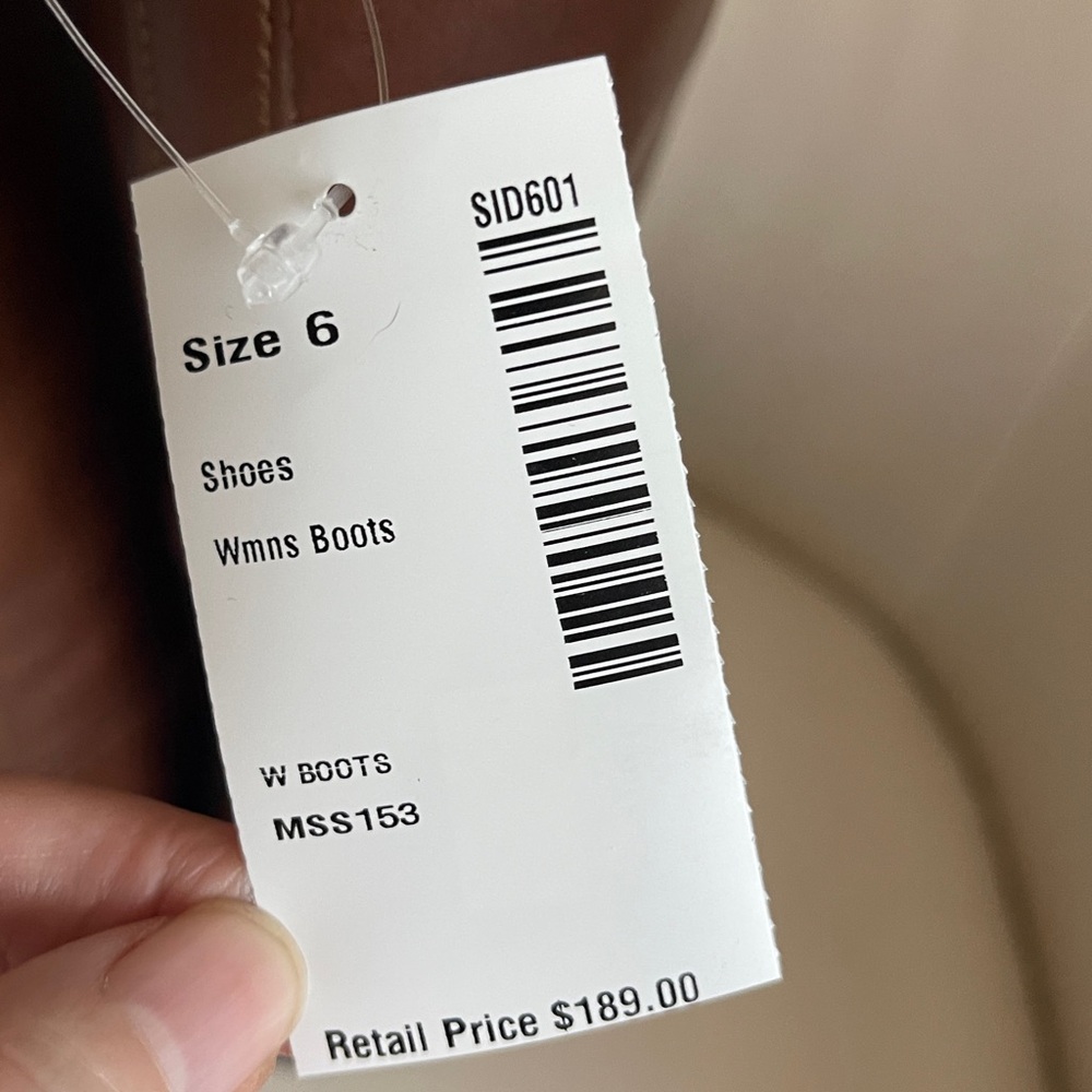 NEW Steve Madden Women's Gaige Knee High Boot, Brown Leather - Picture 6 of 11